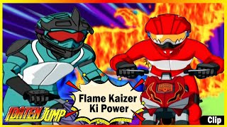 Idaten Jump  Flame Kaizer Ki Power  Clip Episode 29 [upl. by Hajed]