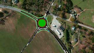 US 441 Improvements Project 0013613 Video Simulation [upl. by Theda]