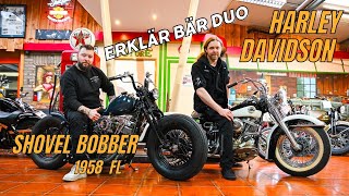 Bike Farm  SHOVELHEAD BOBBER im Japan Style Der Vergleich zum Original  1958 FL Duo Glide [upl. by Ahsieki]