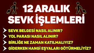 12 Aralıkta Askere Gideceklerin Sevk İşlemleri [upl. by Sulihpoeht]