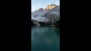 Pragser Wildsee ⛰🌊 Amazing scenery captured by laurinkonrad [upl. by Ajiat]