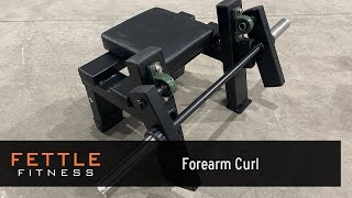 23447  Fettle Fitness Forearm Curl [upl. by Boland392]