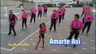 Amarte Asì  Bachata  scuola di ballo Baila Baila [upl. by Nallak56]