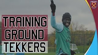 TRAINING GROUND TEKKERS GOALS GOALS GOALS [upl. by Salene]