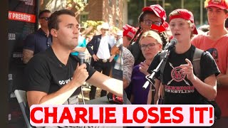 Charlie Kirk TAKES DOWN Brainwashed College Kid with FACTS [upl. by Emmye316]