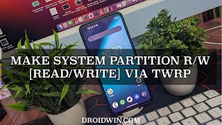 How to Make System Partition Read Write RW via TWRP [upl. by Imray]