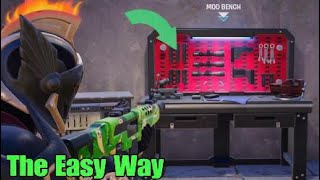 Easily Mod Weapons at Mod Benches  Fortnite Week 6 Weekly Quest [upl. by Daisi]