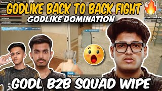 🇮🇳Team godlike back to back 4v4 fight😈 Godlike domination🔥jonathan godlike jonathangaming [upl. by Eenert]