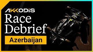 Tackling the New Sprint Format  2023 Azerbaijan GP Akkodis F1 Race Debrief [upl. by Ardnaik]