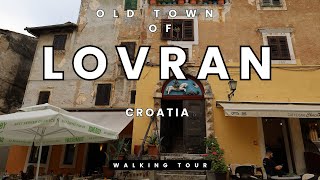 Walking Tour in Lovran Croatia [upl. by Idac]