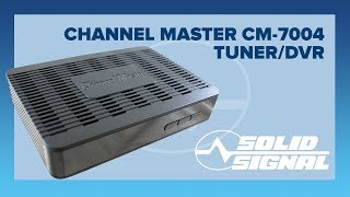 Solid Signals Hands on Review Channel Master CM7004 Converter Box DVR [upl. by Hterag]