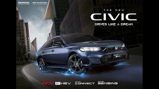 The New Honda Civic RS eHEV  Drives Like a Dream [upl. by Alvord]