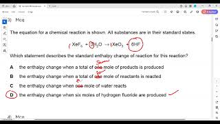 A levels Chemistry MCQs Pop Quiz 2 [upl. by Llennyl]