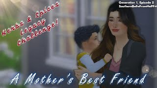 The Sims 4 Herbs and Spices Challenge Gen 1 Ep 5A Mothers Best Friend [upl. by Magee]