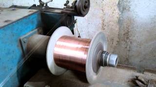 Bobbin winding machine [upl. by Ogires]