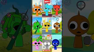 Sprunki Ketchup Meme Full Pack Edition Part 1 sprunki shorts animation [upl. by Jobie258]