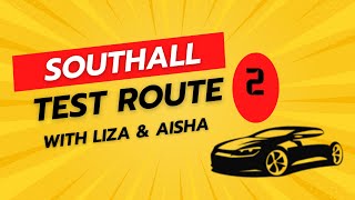 Driving Test Routes  Southall Test Route 2 [upl. by Noral]