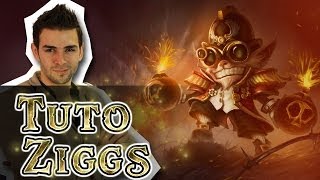 LoL Tuto Ziggs mid  The Terrifying Terrorist  Gameplay avec les abonnés [upl. by Redyr]