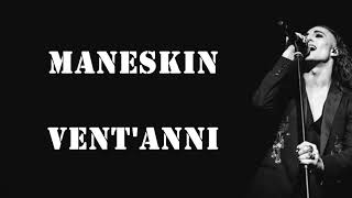 Måneskin VENTANNI Lyrics [upl. by Stent]