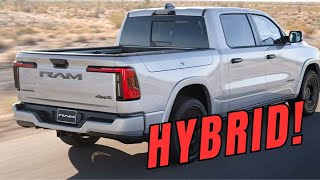 2025 Ram 1500 RamCharger Hybrid Plug in Electric Truck Powertrain and Chassis leaked photos overview [upl. by Drexler]