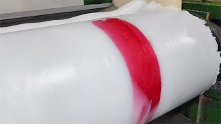 Silicone rubber material mixing for production [upl. by Jasisa]