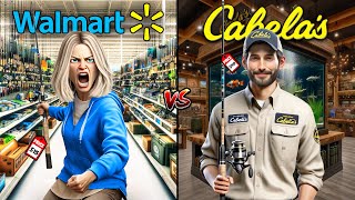 Walmart vs Cabela’s Budget Fishing Challenge [upl. by Braeunig]