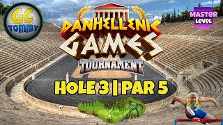 Master QR Hole 3  Par 5 ALBA  Panhellenic Games Tournament Golf Clash Guide [upl. by Dorena]