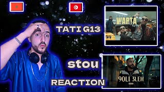 TATI G13  Warta amp Stou  9oli 3leh reaction quotfrancoquot 🔥😔 [upl. by Gish]