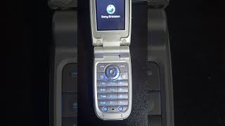 Sony Ericsson Z520i Startup And Shutdown Movistar [upl. by Antonina861]