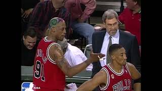 NBA Finals 1996 Game 3 Full Highlights Chicago Bulls vs Seatle Supersonics [upl. by Nehgem]