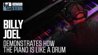 Billy Joel Demonstrates How He Creates Rhythm With the Piano [upl. by Marder]