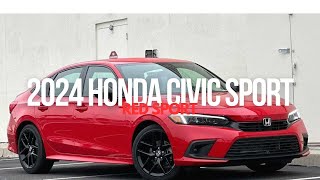 Descubre las características innovadoras del Honda Civic Sport 2024 [upl. by Felicity482]