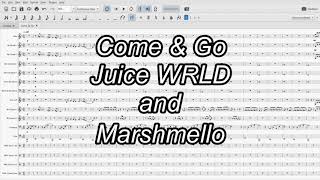 Come amp Go by Juice WRLD and Marshmellow Marching Band Cover [upl. by Eseuqram]