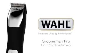 Wahl Groomsman Pro Hair Trimmer [upl. by Orose565]