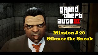 GTA 3 Definitive Edition  Mission  29  Silence the Sneak [upl. by Berga]