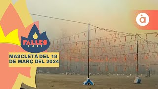 💥 Mascletà del 18 de març del 2024 a càrrec de Pirotècnia Valenciana – Falles de València 2024 [upl. by Haneekas]