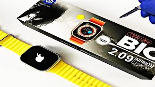 Unpacked Smartwatch T900 Ultra with Apple logo  ASMR [upl. by Dunham]