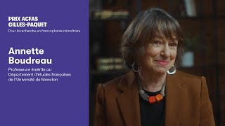 Annette Boudreau  Définir l’insécurité linguistique [upl. by Doowrehs]