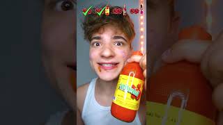 Carolina Reaper Emoji Challenge Extreme Spicy [upl. by Alleirbag]