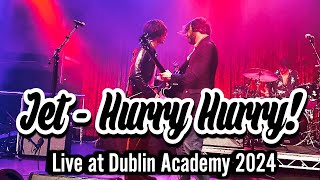 Jet the Band  Hurry Hurry live at Dublin Academy 03102024 [upl. by Cohlier]