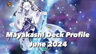 YuGiOh Mayakashi Deck Profile  June 2024 [upl. by Gawain]