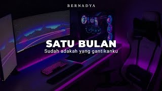 DJ SATU BULAN  BERNADYA NDX KOPLO  DJ SUDAH ADAKAH YANG GANTIKANKU [upl. by Hoxie519]