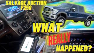 Junkyard Ford F250 Was this Insurance Fraud [upl. by Adnawed788]