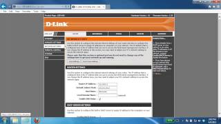 How to change the IP address of your DLink router [upl. by Atteynod]