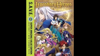 Opening  Trailers from The Legend of the Legendary Heroes P1 2012 BluRay 2016 Reprint Disc 2 [upl. by Eilak]