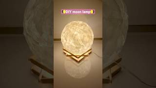 DIY Moon Lamp🌕 [upl. by Noll]