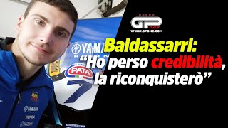 Lorenzo Baldassarri quotHo perso credibilità la riconquisteròquot [upl. by Eniamahs63]