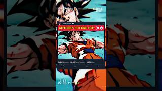 Gotenks FUTURE Got Destroyed shortsdragonball dbsanime popularfunny goku [upl. by Naihtsirc584]