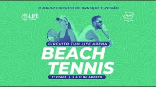 CIRCUITO TUM DE BEACH TENNIS  Mista C  Final  AdelinoCarla X DjonatarMorgana [upl. by Prussian251]