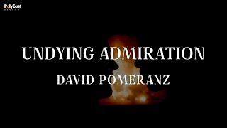 David Pomeranz  Undying Admiration Official Lyric Video [upl. by Jer610]